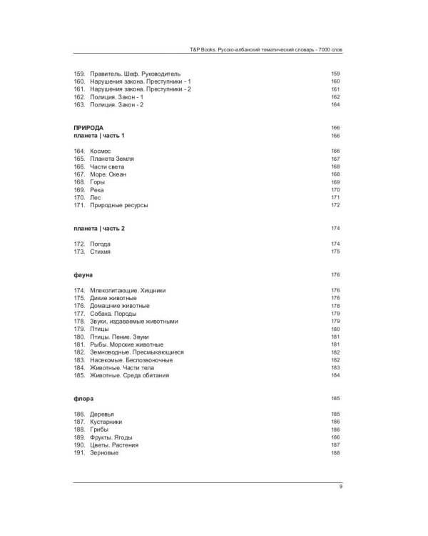 Русско-албанский тематический словарь. 7000 слов