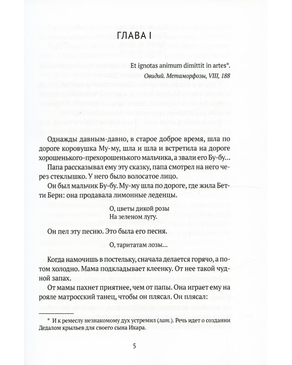 Портрет художника в юности: роман