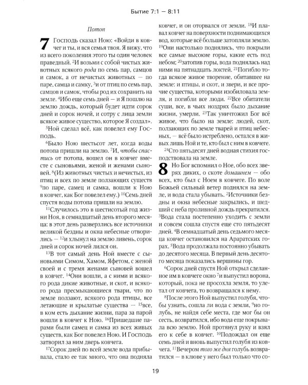 Библия. Книги Священного Писания Ветхого и Нового Завета в современном русском переводе. (Винил, бордовый). 3-е изд