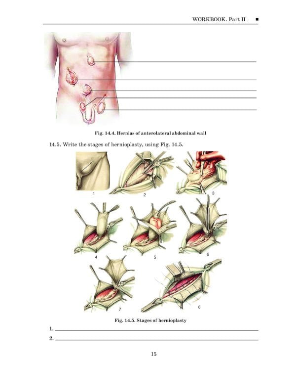 Topographic Anatomy and Operative Surgery. Workbook. In 2 parts. Part 2: на англ.яз
