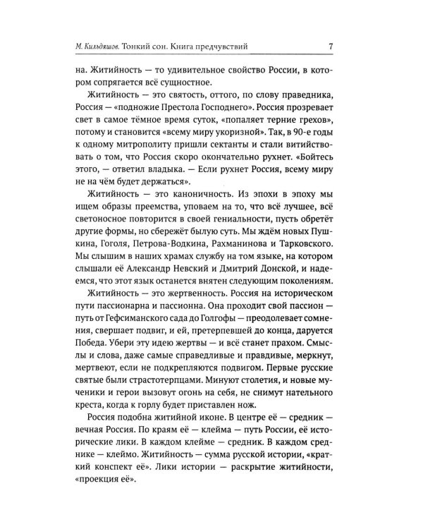 Тонкий сон. Книга предчувствий