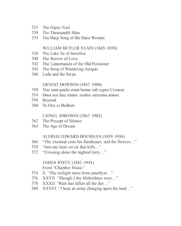 Избранные страницы английской поэзии