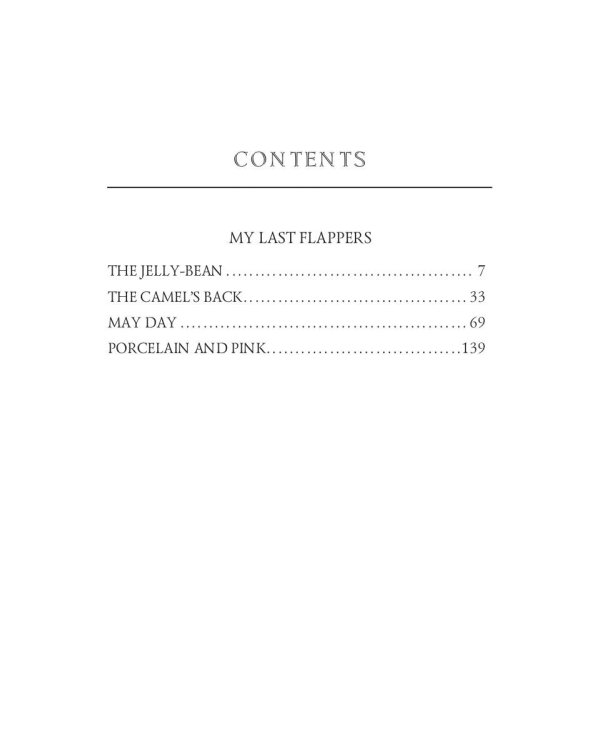 Tales of the Jazz Age 1