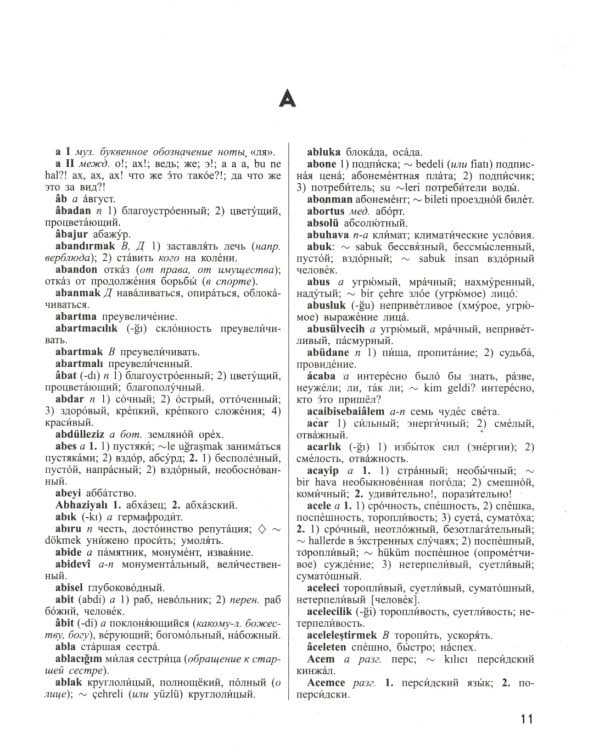 Большой турецко-русский русско-турецкий словарь 380 000 слов и словосочетаний