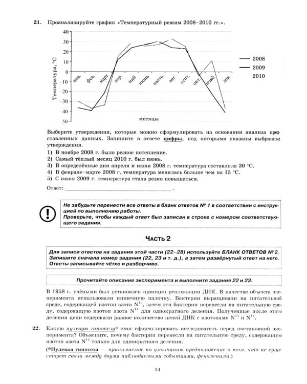 ЕГЭ 2024. Биология. 15 вариантов. Типовые варианты экзаменационных заданий от разработчиков ЕГЭ