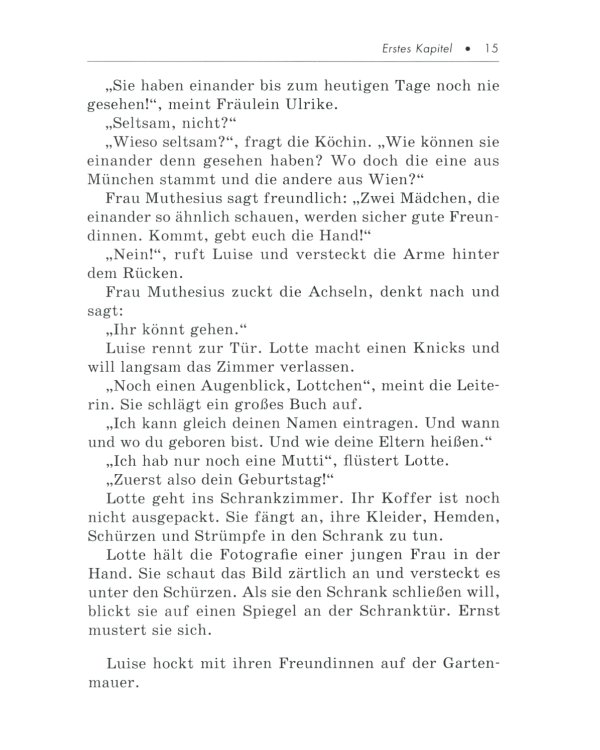 Близнецы = Das doppelte Lottchen: книга для чтения на немецком языке