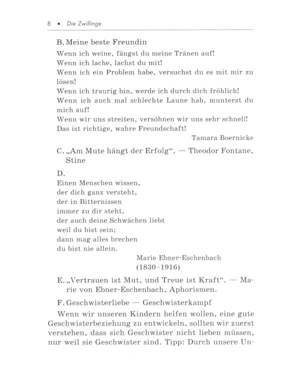 Близнецы = Das doppelte Lottchen: книга для чтения на немецком языке