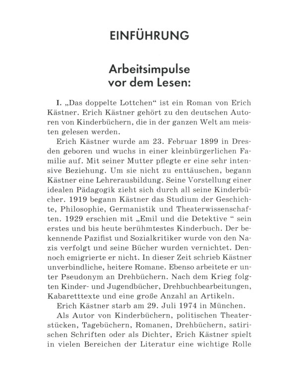 Близнецы = Das doppelte Lottchen: книга для чтения на немецком языке