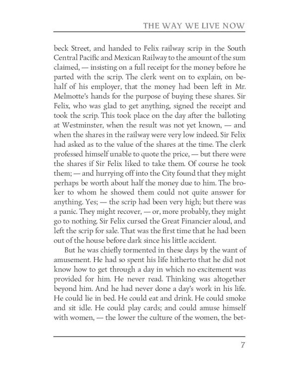 The Way We Live Now 3 = Как мы теперь живем 3