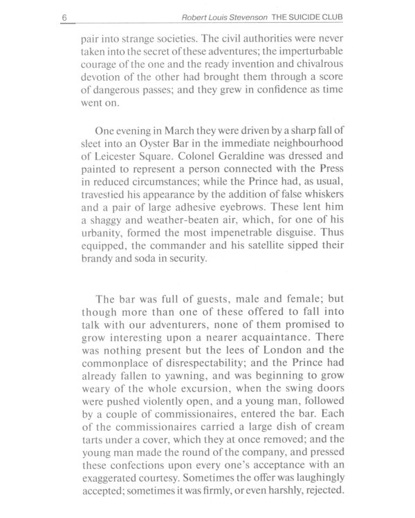 The Suicide Club = Клуб самоубийц: текст на английском и русском языке