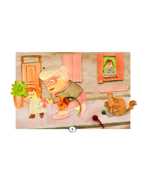 Бабушка-подружка. Как жить, когда семья сталкивается с деменцией. Книга для детей