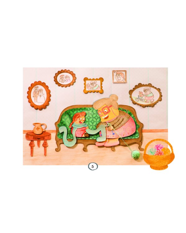 Бабушка-подружка. Как жить, когда семья сталкивается с деменцией. Книга для детей