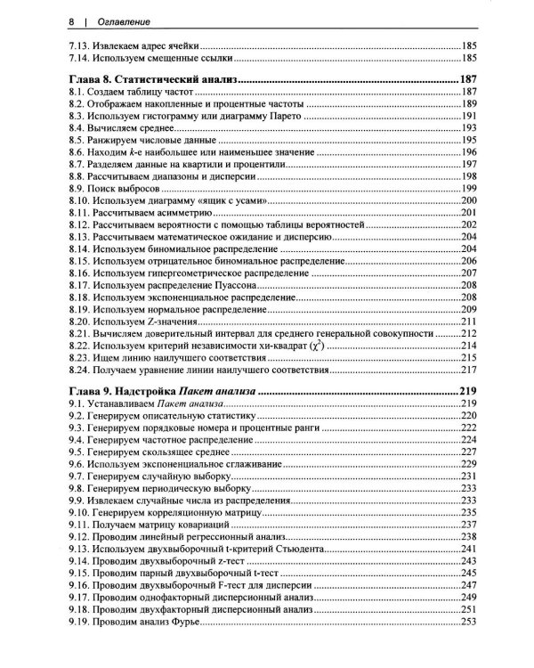 Excel. Сборник рецептов