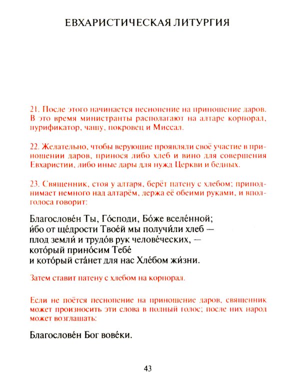 Чин Мессы = Ordo Missae