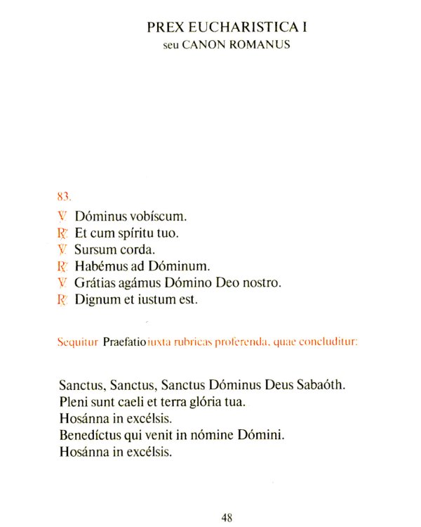 Чин Мессы = Ordo Missae