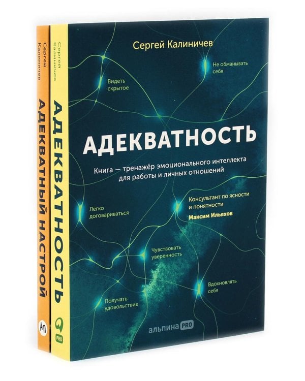 Адекватность; Адекватный настрой за пару минут в день: Тренажер (комплект из 2-х книг)