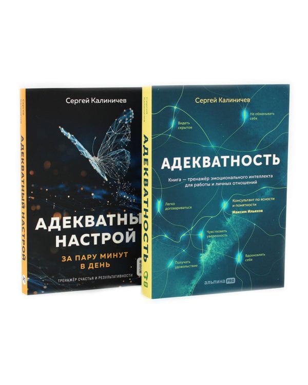 Адекватность; Адекватный настрой за пару минут в день: Тренажер (комплект из 2-х книг)