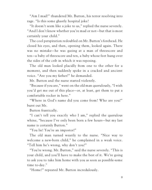 The Curious Case of Benjamin Button