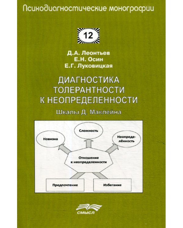 Диагностика толерантности к неопределенности: Шкалы Д. Маклейна