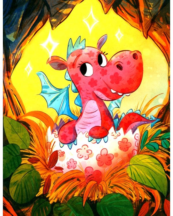 Дракон в цветочек: не бойся отличаться