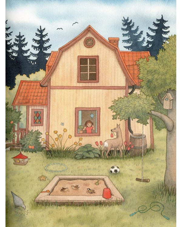 Живи, гусеничка!: книжка-картинка