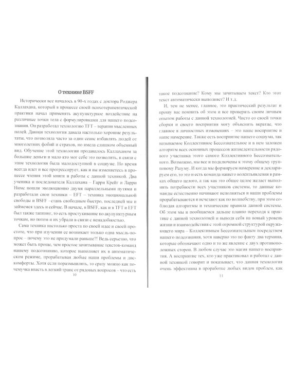BSFF. Технология свободы. Практическое руководство по депрограммированию подсознания от психологических проблем и ментального мусора