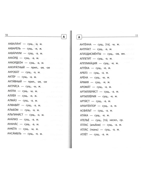 Орфографический словарь русского языка: 1-4 кл