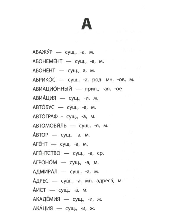 Орфографический словарь русского языка: 1-4 кл