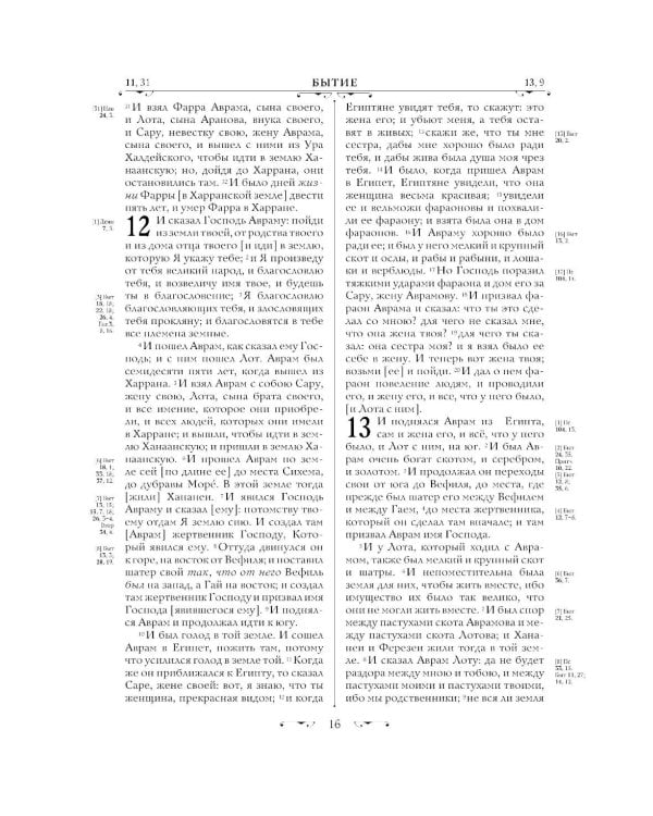 Библия. Русский Синодальный перевод (красная)