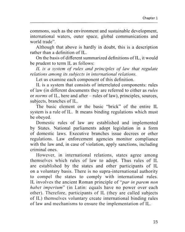 Basics of international Law =  Основы международного права: Учебное пособие