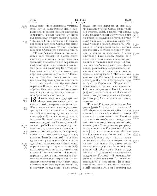 Библия. Русский Синодальный перевод (красная)