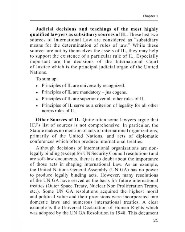 Basics of international Law =  Основы международного права: Учебное пособие