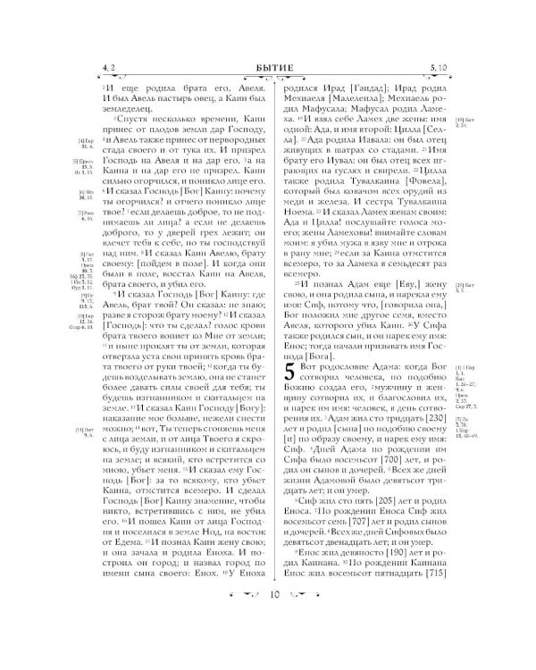 Библия. Русский Синодальный перевод (красная)
