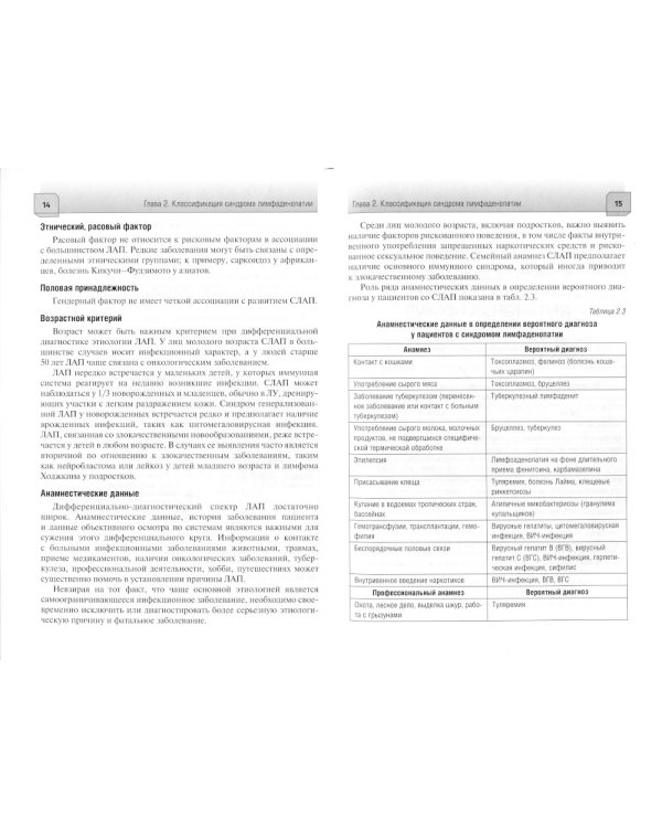 Дифференциальная диагностика синдрома лимфаденопатии на догоспитальном этапе. Руководство для врачей и фельдшеров