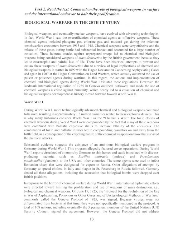 Английский язык. Актуальные проблемы международной безопасности: Учебное пособие. В 2 ч. Ч. 2. Уровень В2-С1