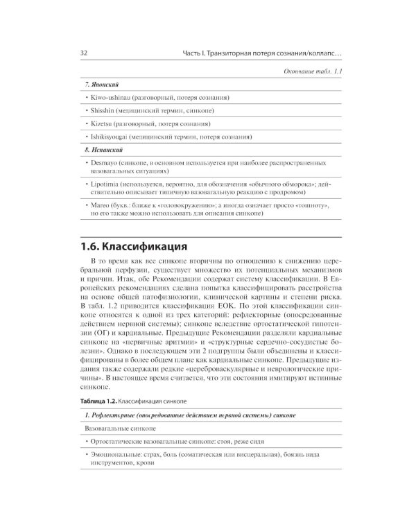Обмороки. Подход, основанный на доказательствах: руководство для врачей