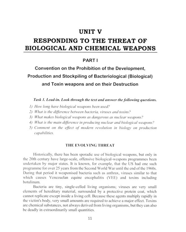 Английский язык. Актуальные проблемы международной безопасности: Учебное пособие. В 2 ч. Ч. 2. Уровень В2-С1