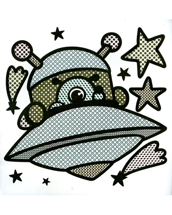 Водная раскраска. Косолапый медвежонок