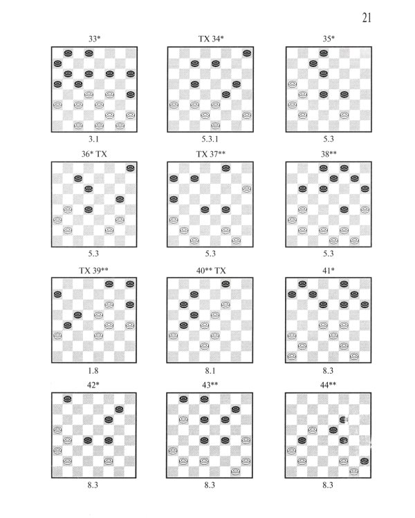 Антология шашечных комбинаций. 3333 примера тактики в русских шашках. 2-е изд., испр. и расш
