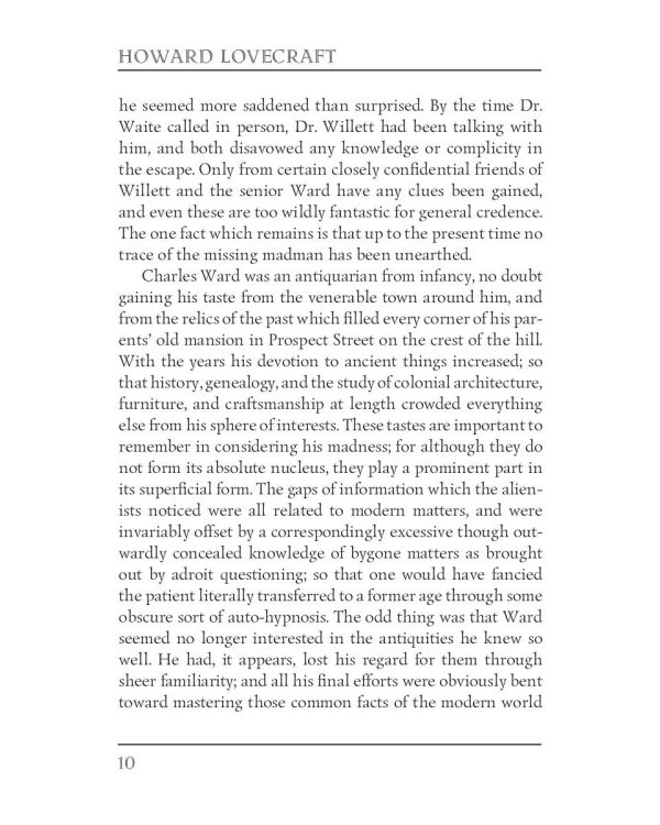 The Case of Charles Dexter Ward