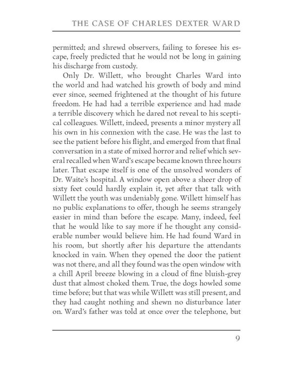 The Case of Charles Dexter Ward