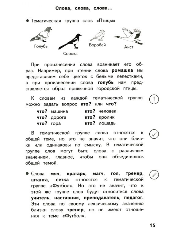 Справочник по русскому языку для учеников 1-4 кл