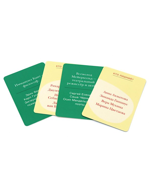 Говорите, говорите: Кто лишний? Веселая игра для интеллектуальной компании (100 игровых карточек)