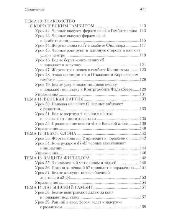 Уроки шахматных дебютов + упражнения