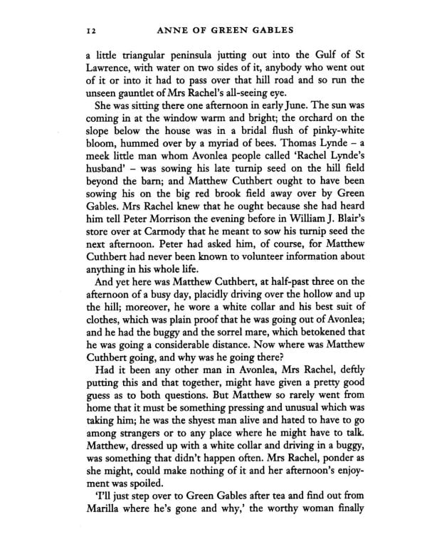 Anne of Green Gables & Anne of Avonlea