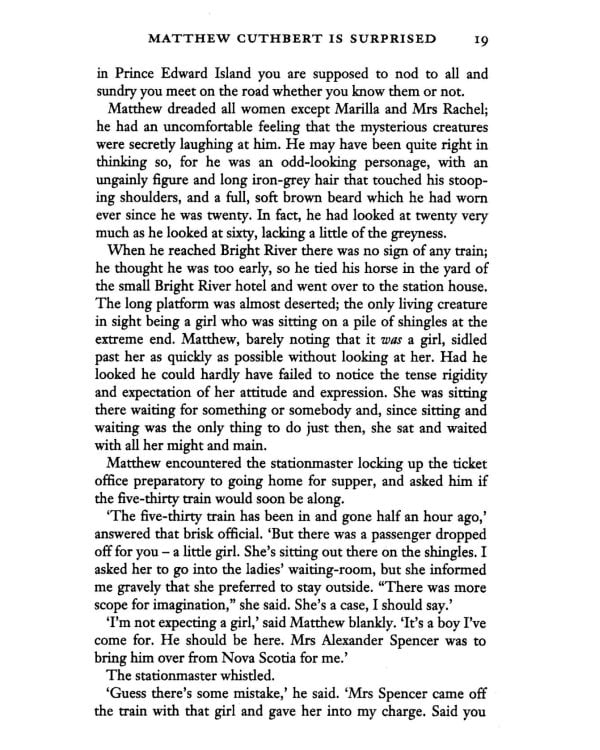 Anne of Green Gables & Anne of Avonlea