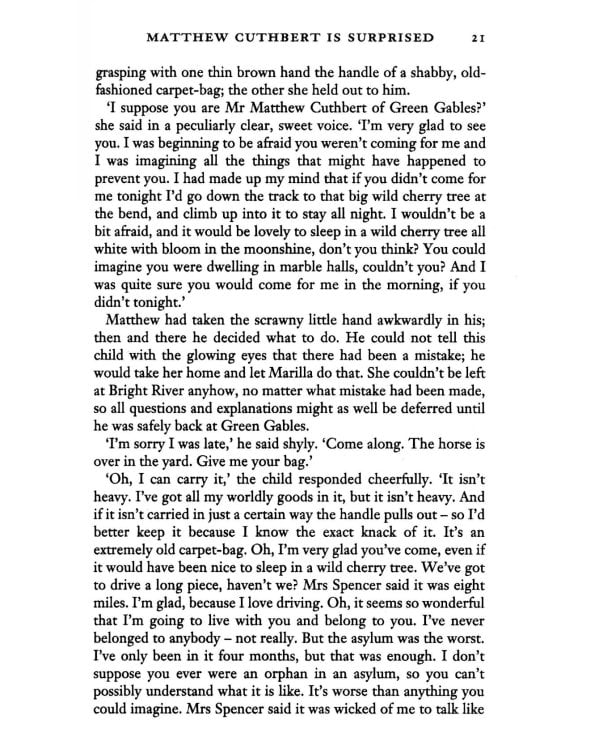 Anne of Green Gables & Anne of Avonlea