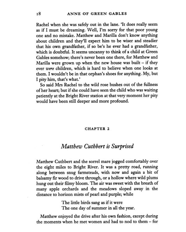 Anne of Green Gables & Anne of Avonlea