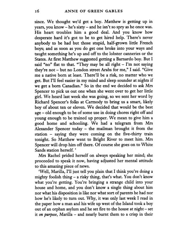 Anne of Green Gables & Anne of Avonlea