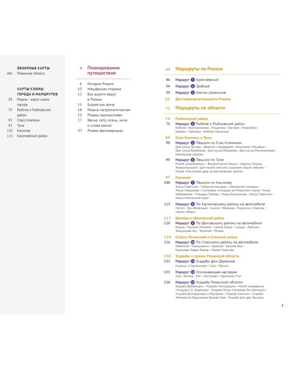 Рязанская область: путеводитель. (13 маршрутов, 7 карт)